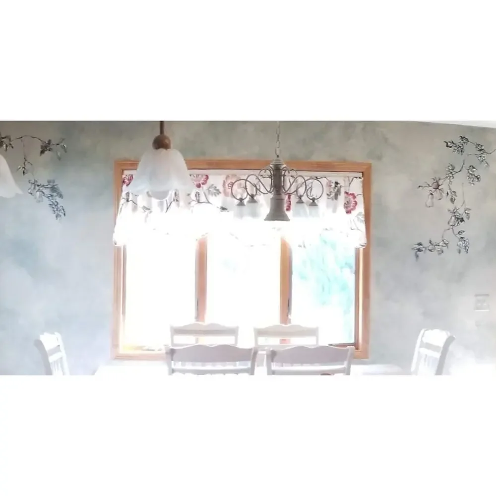 Vintage Valance Plaid Scalloped Window Treatments Kitchen Country Set 6 Handmade